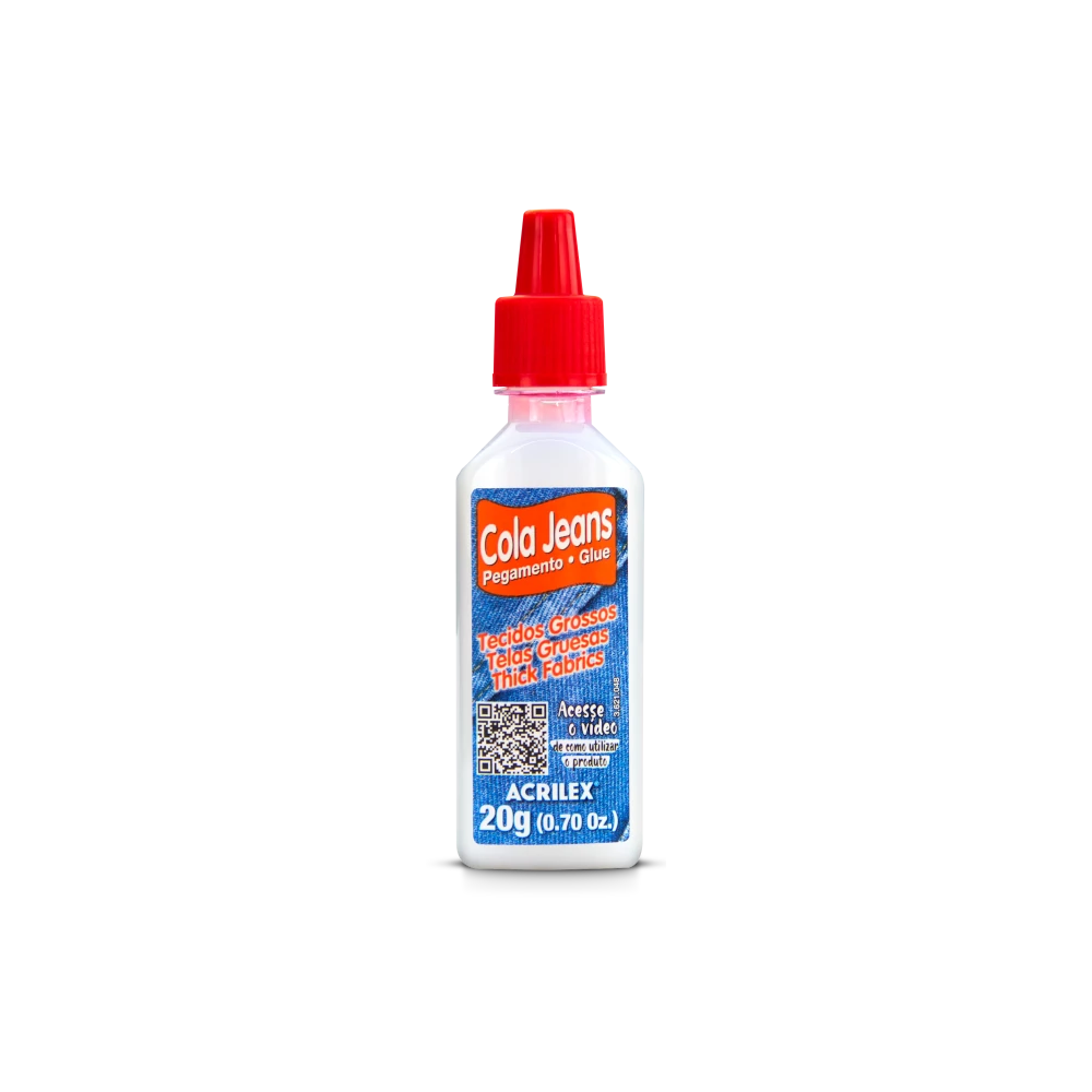 0572 - Pegamento Jeans Acrilex - Pegamento Para Jeans Y Lonas 20G - Imagen 1