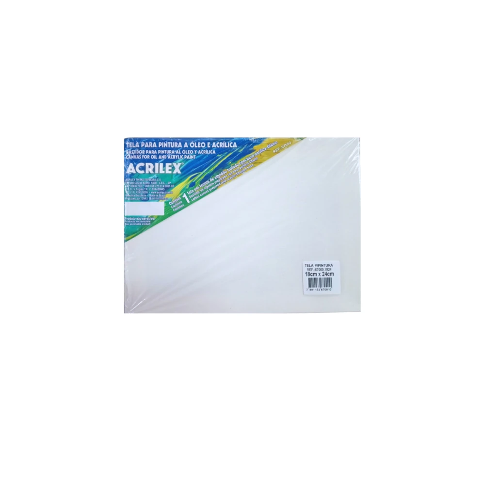 5287 - 18x24 Acrilex - Bastidor Entelado Estudio 18x24Cm - Imagen 1