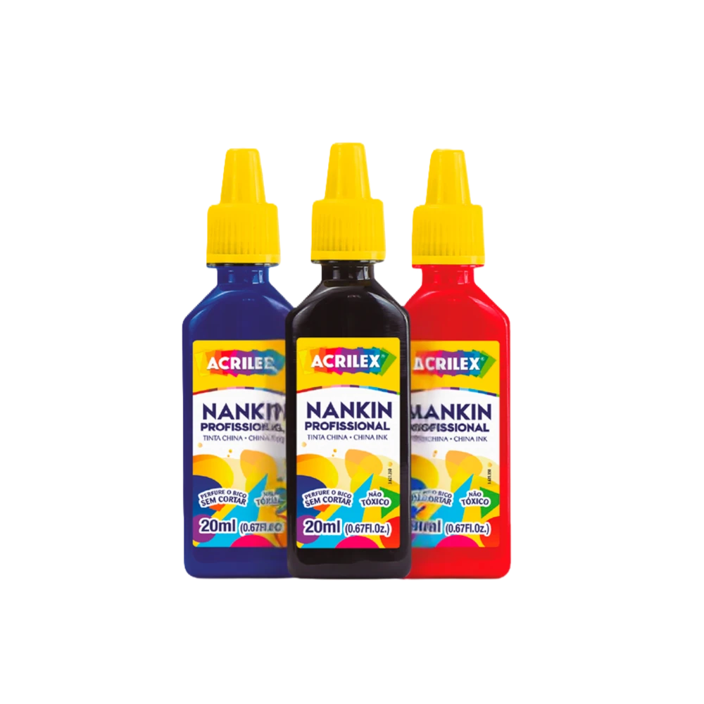 Tinta China SF Acrilex Nankin - Tinta China Profesional 20Ml - Imagen 1