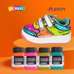 Acrilex Shake Paint - Pintura Para Cuero Fluo 37Ml - Imagen 2