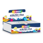 Acrilpen Plus - Marcador Blanco Para Telas Oscuras - Imagen 3