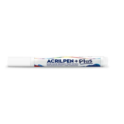 Acrilpen Plus - Marcador Blanco Para Telas Oscuras