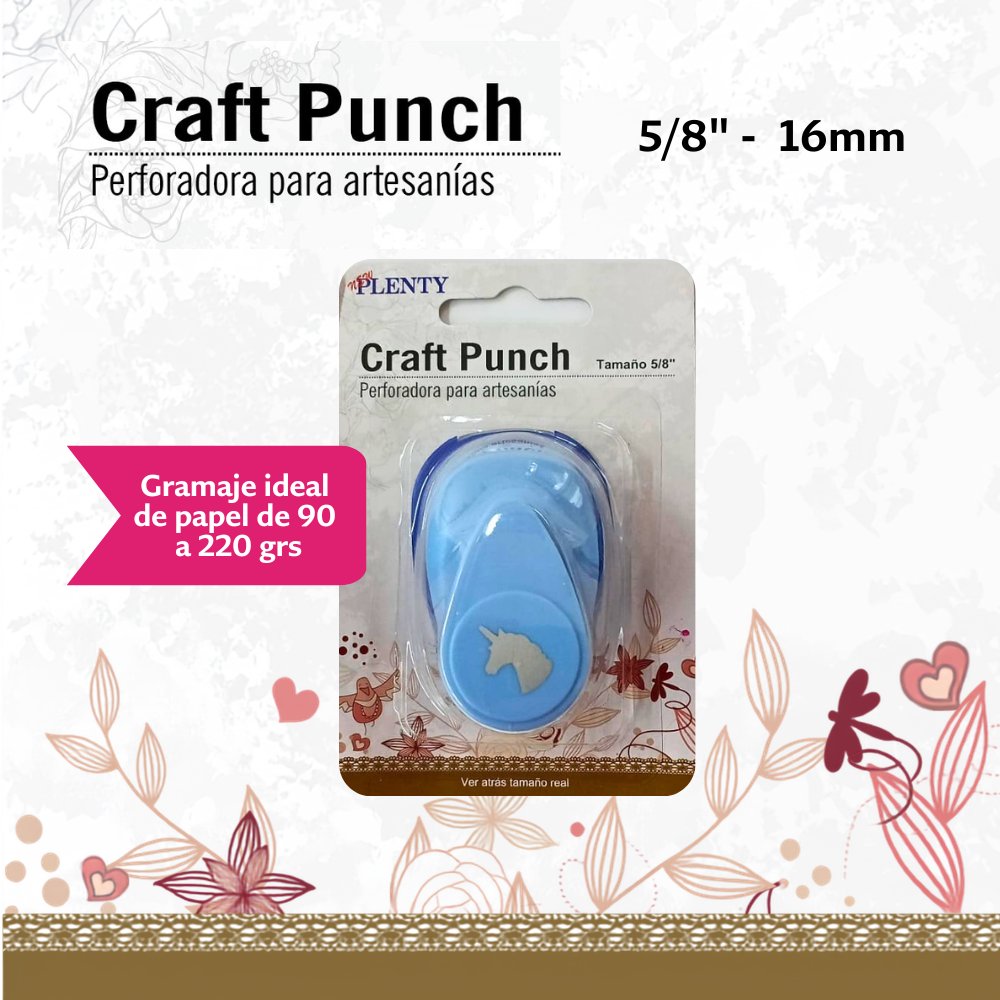 np105-craft-punch-5-8-1 Craft Punch 5/8¨ - Perforadora P/Artesanías Tradicional 5/8" - Imagen 1