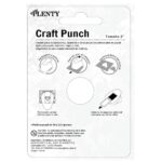 Craft Punch 2¨ - Perforadora P/Artesanías Tradicional 2" - Imagen 4