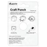Craft Punch 2,5¨ - Perforadora P/Artesanías Tradicional 2,5" - Imagen 4