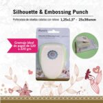 Silhoute &Embossing Punch Mediana - Perforadora C/Calado Y Relieve Mediana