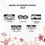 Border Punch Giga - Perforadora P/Bordes Anchos/Dobles - Imagen 3
