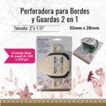 Border Punch 2 En 1 - Perforadora Doble Función P/Bordes Y Guardas