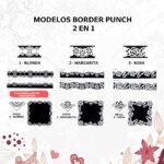 Border Punch 2 En 1 - Perforadora Doble Función P/Bordes Y Guardas - Imagen 3