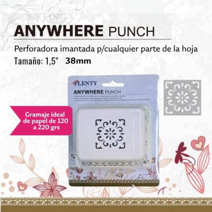 Anywhere Punch - Perforadora Imantada